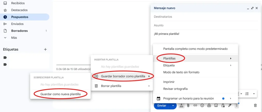 Cómo Crear Una Plantilla De Correo En Gmail