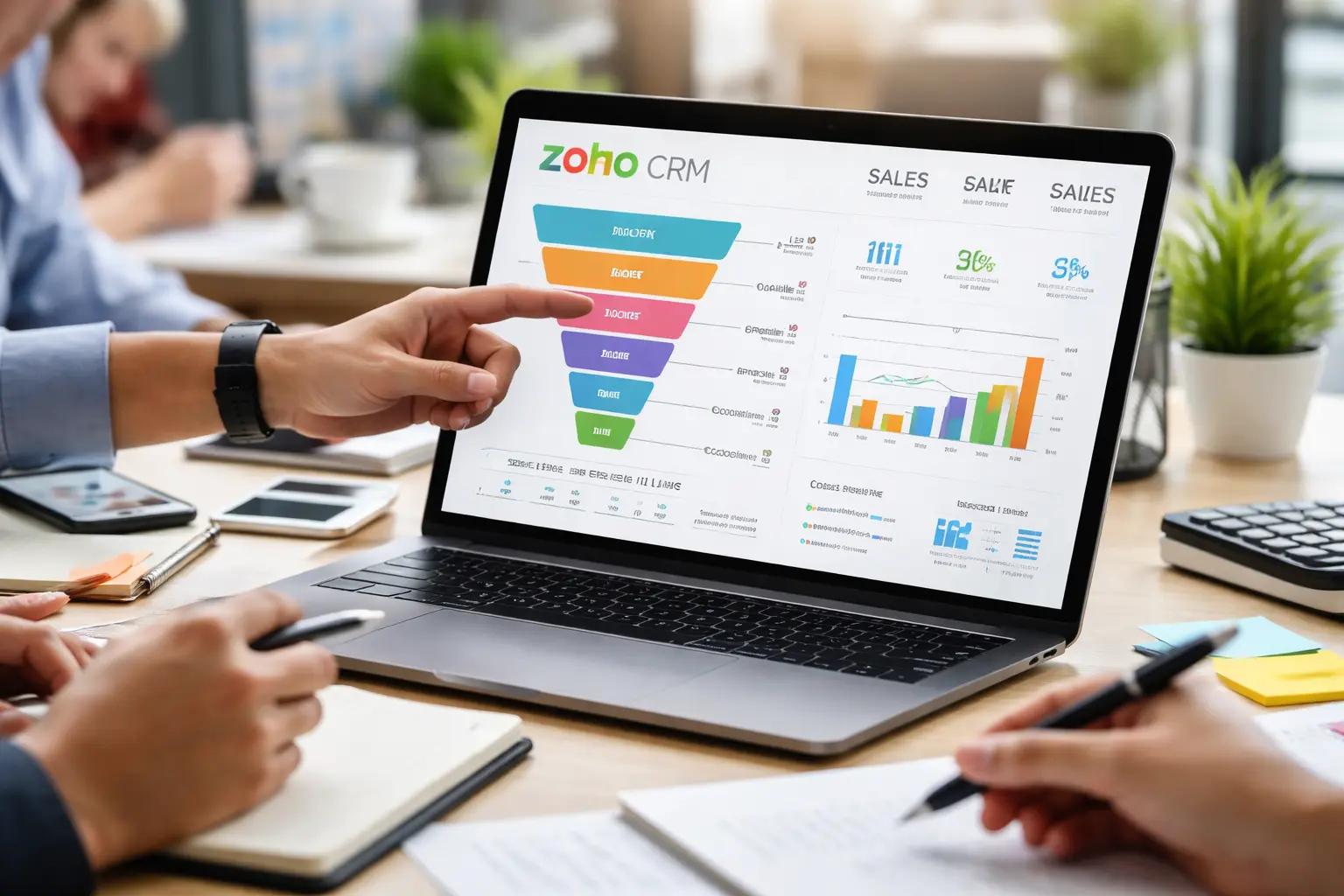 Blog Zoho CRM: Consejos, trucos y más Cómo Diseñar Un Embudo De Ventas En Zoho Crm Con Métricas Que Importan
