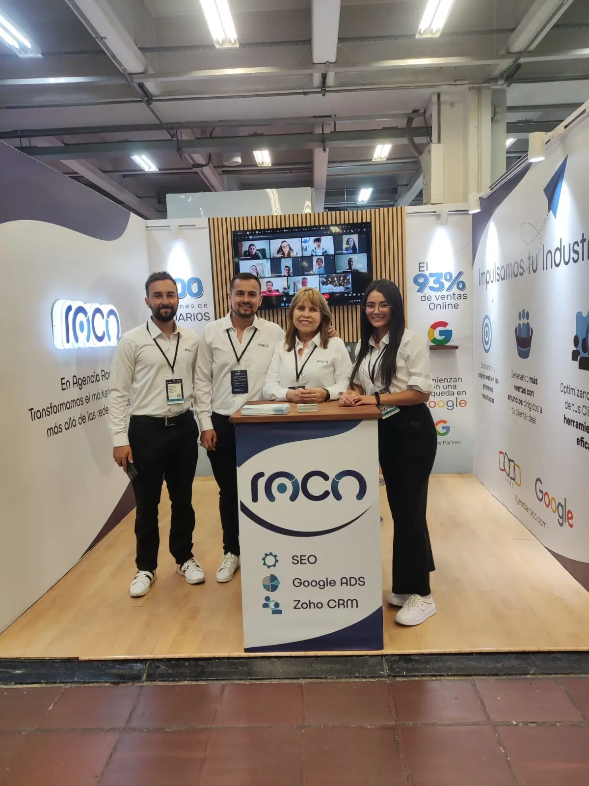 Equipo de Agencia Roco especializado en implementación y acompañamiento CRM
